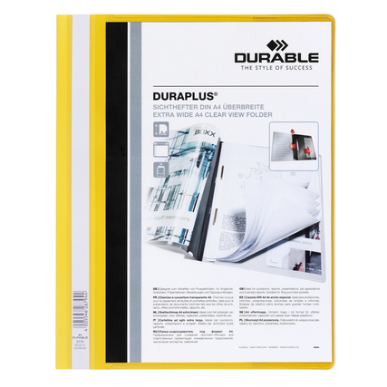 DURABLE Angebotshefter DURAPLUS® gelb Produktbild pa_produktabbildung_1 XL