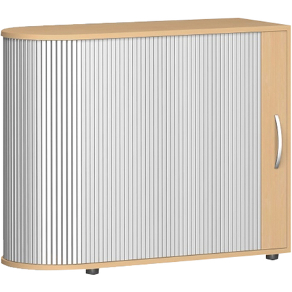 Geramöbel Rollladenschrank Flex silber buche Produktbild pa_produktabbildung_1 XL