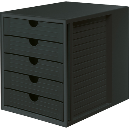 HAN Schubladenbox SYSTEMBOX KARMA öko-schwarz öko-schwarz Produktbild pa_produktabbildung_1 XL