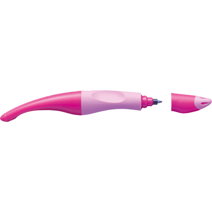 STABILO® Tintenroller EASYoriginal Linkshänder inkl. 1 Patrone M blau, Namensschild hellpink/dunkelpink Produktbild pa_produktabbildung_2 XL