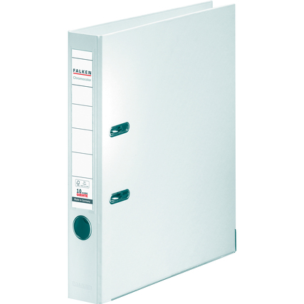Falken Ordner Chromocolor Kunststoff DIN A4 50 mm weiß Produktbild pa_produktabbildung_1 XL