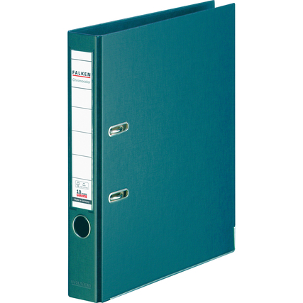 Falken Ordner Chromocolor Kunststoff DIN A4 50 mm schwarz Produktbild pa_produktabbildung_1 XL