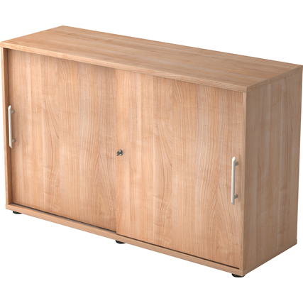 Hammerbacher Schiebetürenschrank 1.200 x 748 x 400 mm (B x H x T) nussbaum Produktbild pa_produktabbildung_1 XL