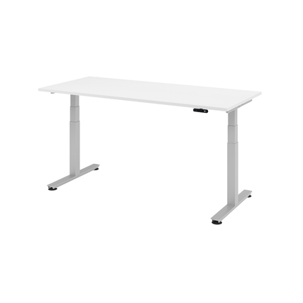 Hammerbacher Schreibtisch 1.800 x 630-1.270 x 800 mm (B x H x T) weiß Produktbild pa_produktabbildung_1 XL