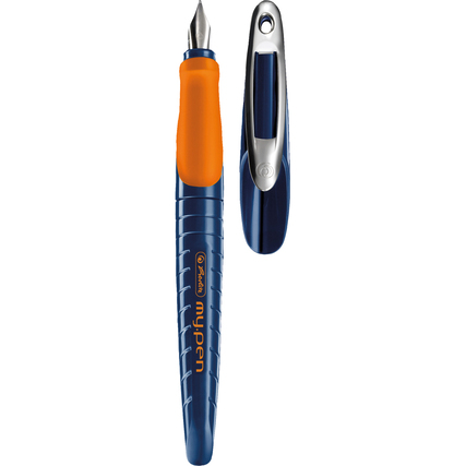 Herlitz Füllfederhalter my.pen M (Medium) blau/orange Produktbild pa_produktabbildung_1 XL
