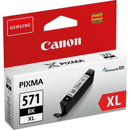 Canon Tintenpatrone CLI-571XL BK schwarz Produktbild pa_produktabbildung_3 XL