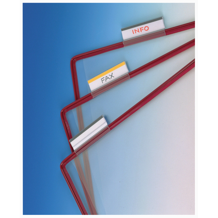 DJOIS Sichttafel Tarifold rot Produktbild pa_ohnedeko_2 XL