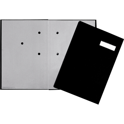PAGNA Unterschriftenmappe schwarz Produktbild pa_produktabbildung_1 XL