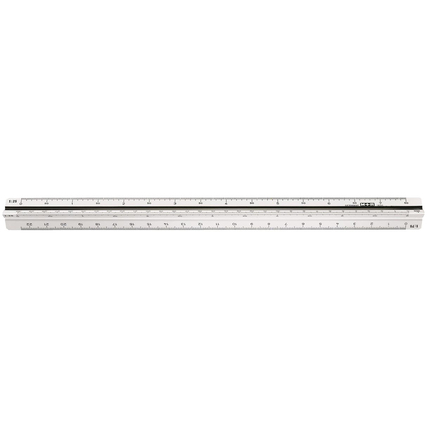 M+R Dreikantmaßstab Architekt 1: 1:20, 1:25, 1:50, 1:75, 1:100, 1:125 Produktbild pa_produktabbildung_1 XL