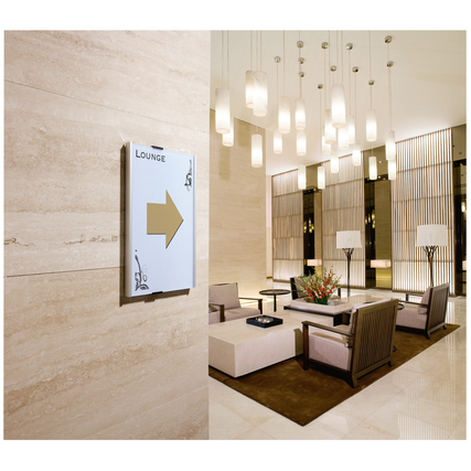 DURABLE Türschild INFO SIGN 210 x 297 mm (B x H) Produktbild pa_ohnedeko_3 XL
