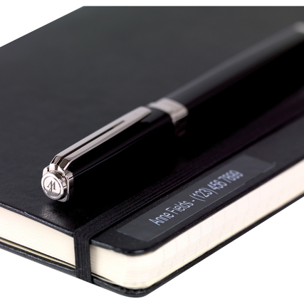 DYMO® Schriftbandkassette D1 12 mm x 7 m (B x L) schwarz weiß Produktbild pa_ohnedeko_1 XL