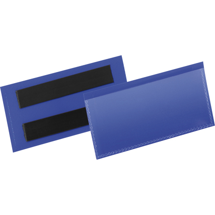DURABLE Etikettenhülle 10 x 3,8 cm (B x H) dunkelblau Produktbild pa_produktabbildung_1 XL