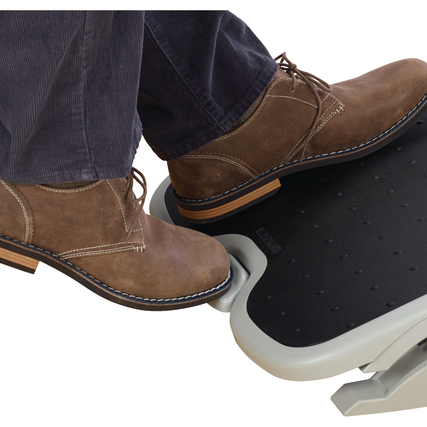 Kensington Fußstütze SoleMate&trade; Plus grau Produktbild pa_anwendungsbeispiel_1 XL