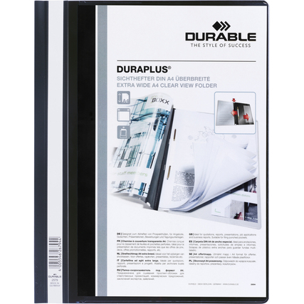 DURABLE Angebotshefter DURAPLUS® schwarz Produktbild pa_produktabbildung_1 XL