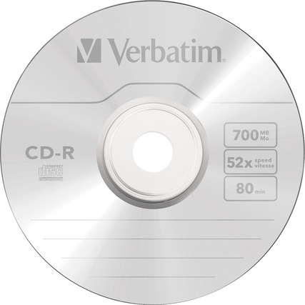 Verbatim CD-R Jewelcase 10 St./Pack. Produktbild pa_produktabbildung_3 XL