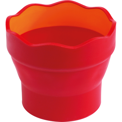 Faber-Castell Pinselbecher CLIC & GO rot Produktbild pa_produktabbildung_1 XL