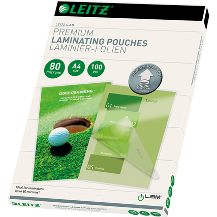 Leitz Laminierfolie iLAM DIN A4 Produktbild pa_produktabbildung_1 XL