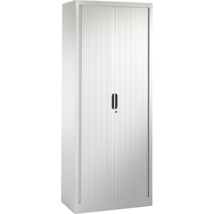 C+P Rollladenschrank Omnispace 800 x 1.980 x 420 mm (B x H x T) 5 Ordnerhöhen lichtgrau Produktbild pa_produktabbildung_1 XL