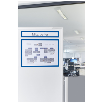 magnetoplan® Magnetrahmen Topsign 31,9 x 5,2 cm (B x H) gelb Produktbild pa_produktabbildung_2 XL