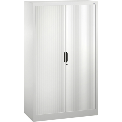 C+P Rollladenschrank Omnispace 1.000 x 1.660 x 420 mm (B x H x T) 4 Ordnerhöhen lichtgrau Produktbild pa_produktabbildung_1 XL