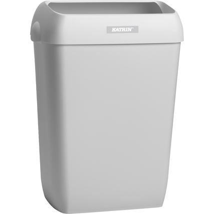 Katrin Abfalleimer 50l Kunststoff weiß 1 Sortierfach