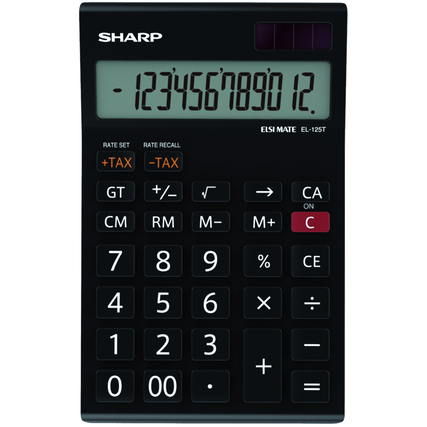 Sharp Tischrechner EL-125TWH Produktbild pa_produktabbildung_1 XL