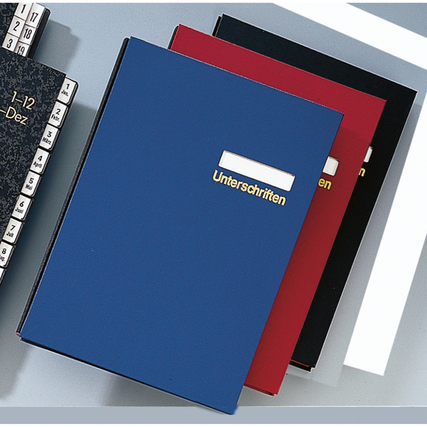 Unterschriftenmappe schwarz Produktbild pa_stellvertreter_1 XL