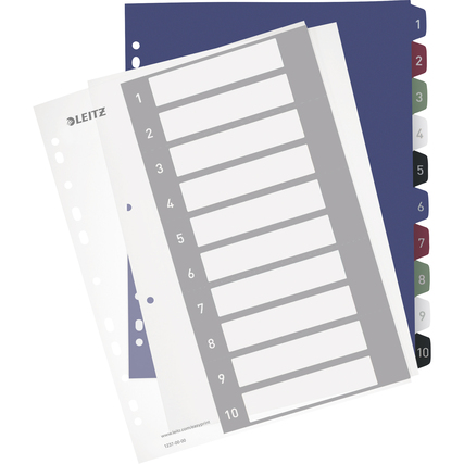 Leitz Zahlenregister Style 1-10 Produktbild pa_produktabbildung_1 XL