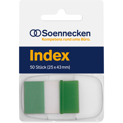 Soennecken Haftstreifen Index grün Produktbild pa_produktabbildung_1 XL