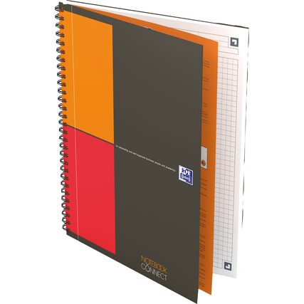 Oxford Collegeblock International Notebook Connect DIN B5 kariert Produktbild pa_produktabbildung_2 XL