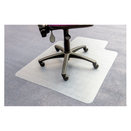 Computex Bodenschutzmatte anti-statik advantagemat® weiche Böden rechteckig mit Lippe lange Seite 120 x 90 cm (B x T) Produktbild pa_ohnedeko_4 XL