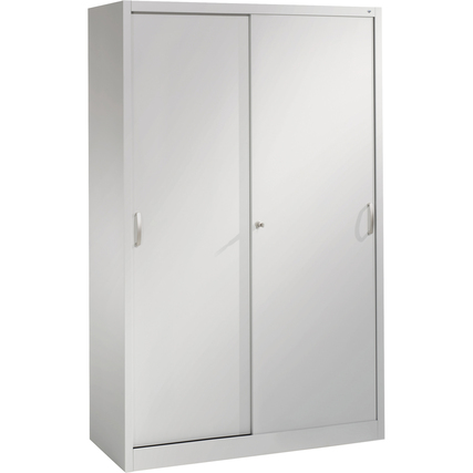 C+P Schiebetürenschrank Acurado 1.200 x 1.950 x 500 mm (B x H x T) weißaluminium Produktbild pa_produktabbildung_1 XL