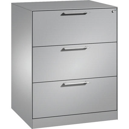 C+P Hängeregistraturschrank Asisto 800 x 998 x 600 mm (B x H x T) weißaluminium Produktbild pa_produktabbildung_1 XL