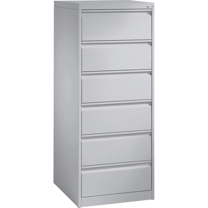 C+P Karteischrank Acurado 553 x 1.357 x 590 mm (B x H x T) weißaluminium Produktbild pa_produktabbildung_1 XL