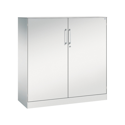 C+P Flügeltürenschrank Asisto 1.200 x 1.310 x 435 mm (B x H x T) lichtgrau lichtgrau Produktbild pa_produktabbildung_1 XL