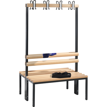 C+P Umkleidebank Basic 1.000 x 1.710 x 756 mm (B x H x T) Produktbild pa_produktabbildung_1 XL