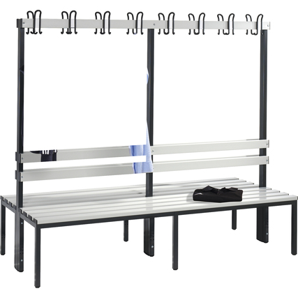 C+P Umkleidebank Basic 1.960 x 1.710 x 756 mm (B x H x T) Produktbild pa_produktabbildung_1 XL
