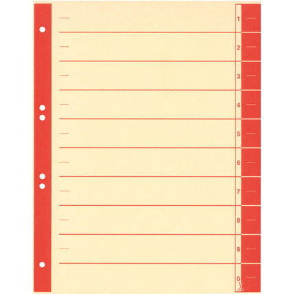 Trennblatt chamois/rot Produktbild pa_stellvertreter_1 XL