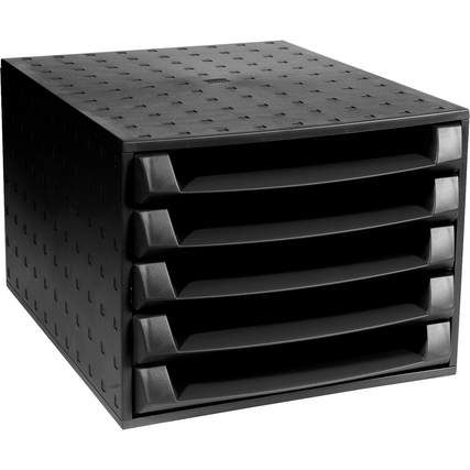 Exacompta Schubladenbox THE BOX ECOBlack Produktbild pa_produktabbildung_1 XL