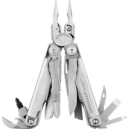 Leatherman Multitool SURGE&trade; 21 Funktionen silber Produktbild pa_produktabbildung_1 XL