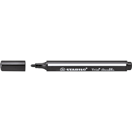 STABILO® Fasermaler Trio® Scribbi schwarz Produktbild pa_produktabbildung_1 XL