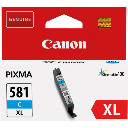 Canon Tintenpatrone CLI-581XL C cyan Produktbild pa_produktabbildung_1 XL