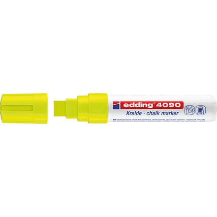 edding Kreidemarker 4090 neongelb Produktbild pa_produktabbildung_1 XL