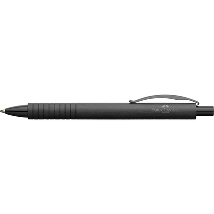Faber-Castell Kugelschreiber Essentio Aluminium schwarz Produktbild pa_produktabbildung_1 XL