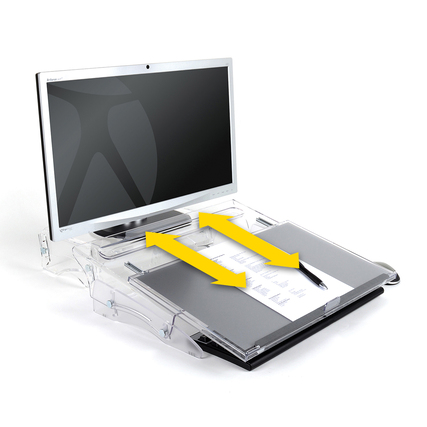 BakkerElkhuizen Konzepthalter FlexDesk 640 Produktbild pa_ohnedeko_3 XL