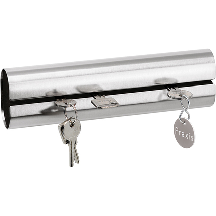 blomus Schlüsselbrett TEWO S 21 x 6 x 3,5 cm (B x H x T) Edelstahl edelstahl matt