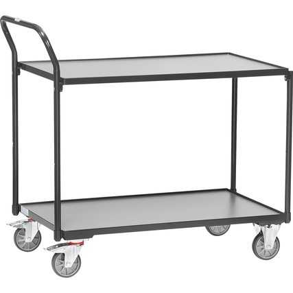 fetra Transportwagen GREY EDITION 60 x 104 x 113,5 cm (B x H x L) 300kg 36kg 2 Etagen