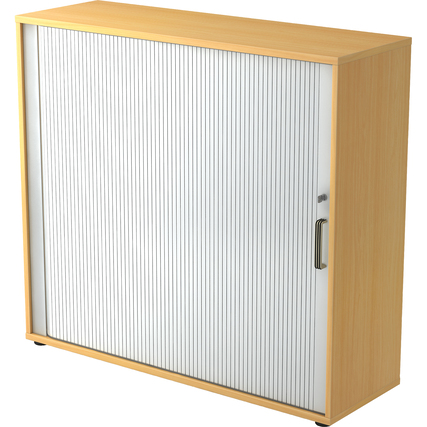 Hammerbacher Rollladenschrank 3 Ordnerhöhen buche Produktbild pa_produktabbildung_1 XL