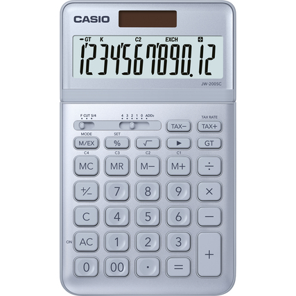 CASIO® Tischrechner JW-200SC blau Produktbild pa_produktabbildung_4 XL