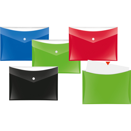 Veloflex Dokumentenhülle VELOCOLOR® DIN A5 rot Produktbild pa_produktabbildung_2 XL